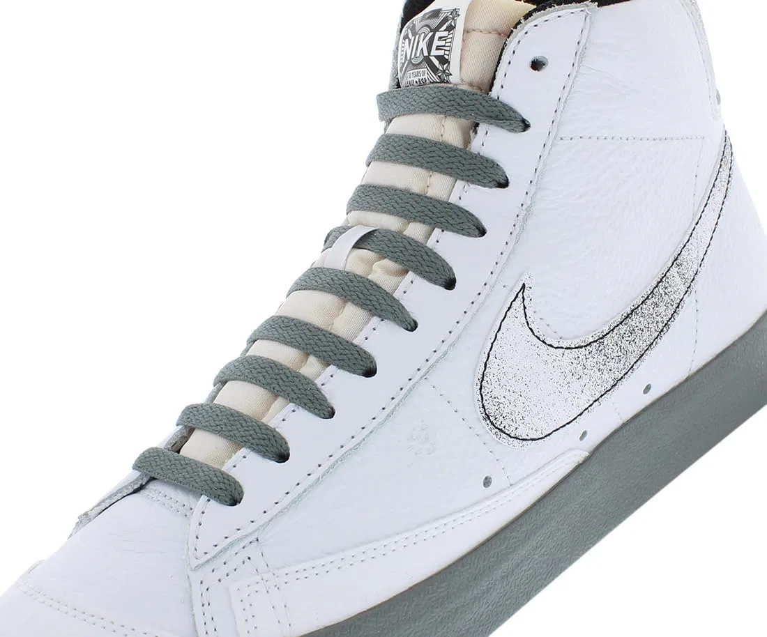 Кроссовки Nike Blazer Mid 77 Emb для мужчин, модель DV7194, White Smoke Grey Black White 100 — фото 3
