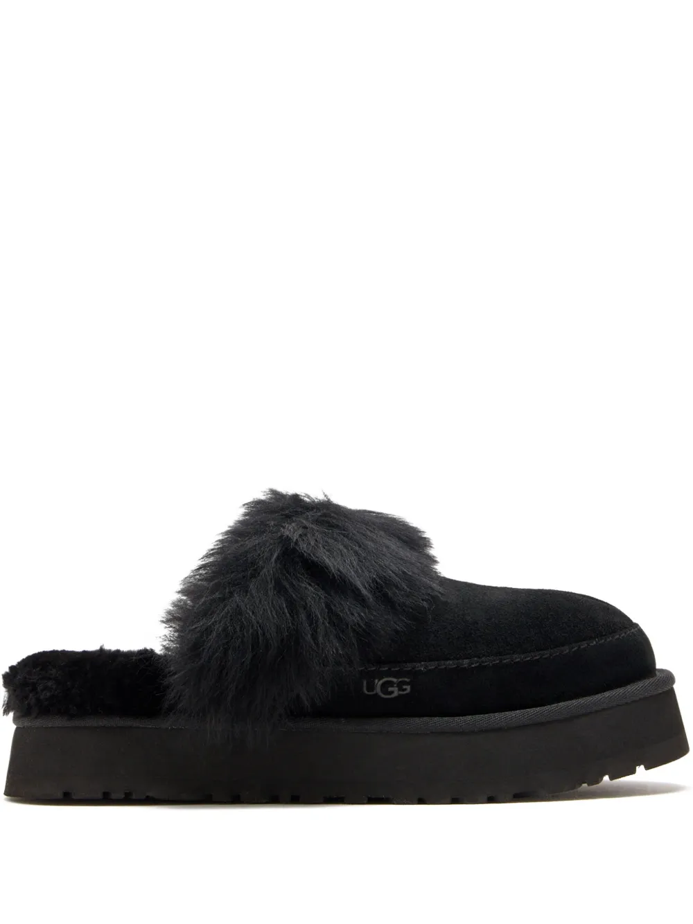 Замшевые тапочки Disquette Chalet Ugg, черный