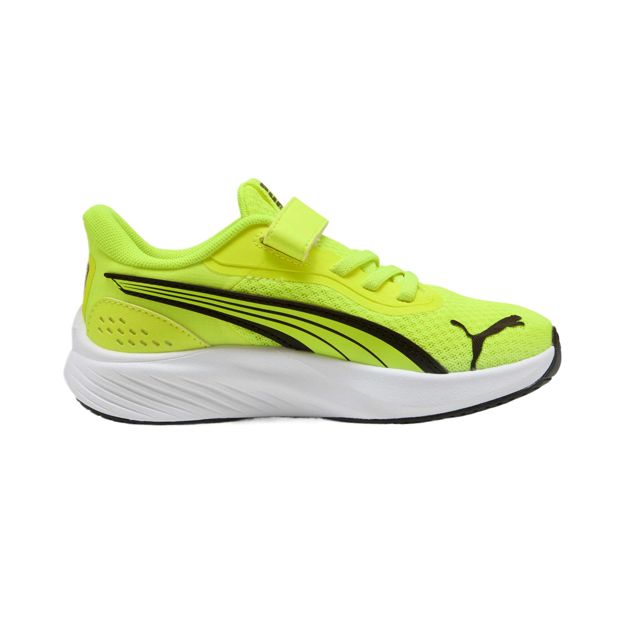 PUMA Низкие детские повседневные кроссовки neon green — фото 2