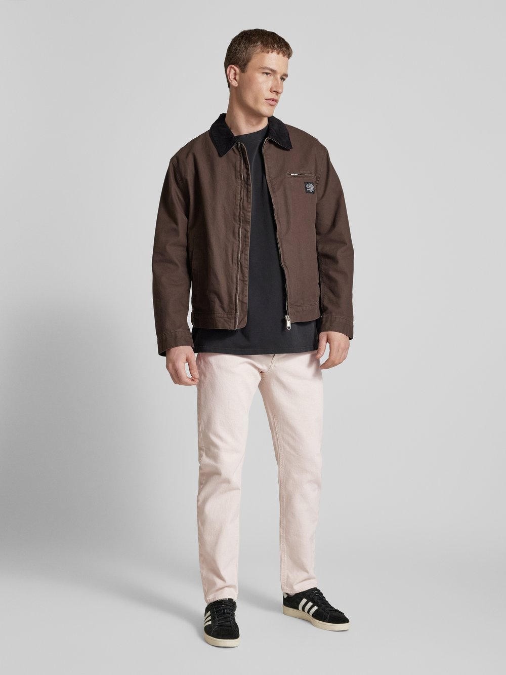 

Джинсы прямого кроя из чистого хлопка, модель «MIKE» Jack & Jones, кремовый