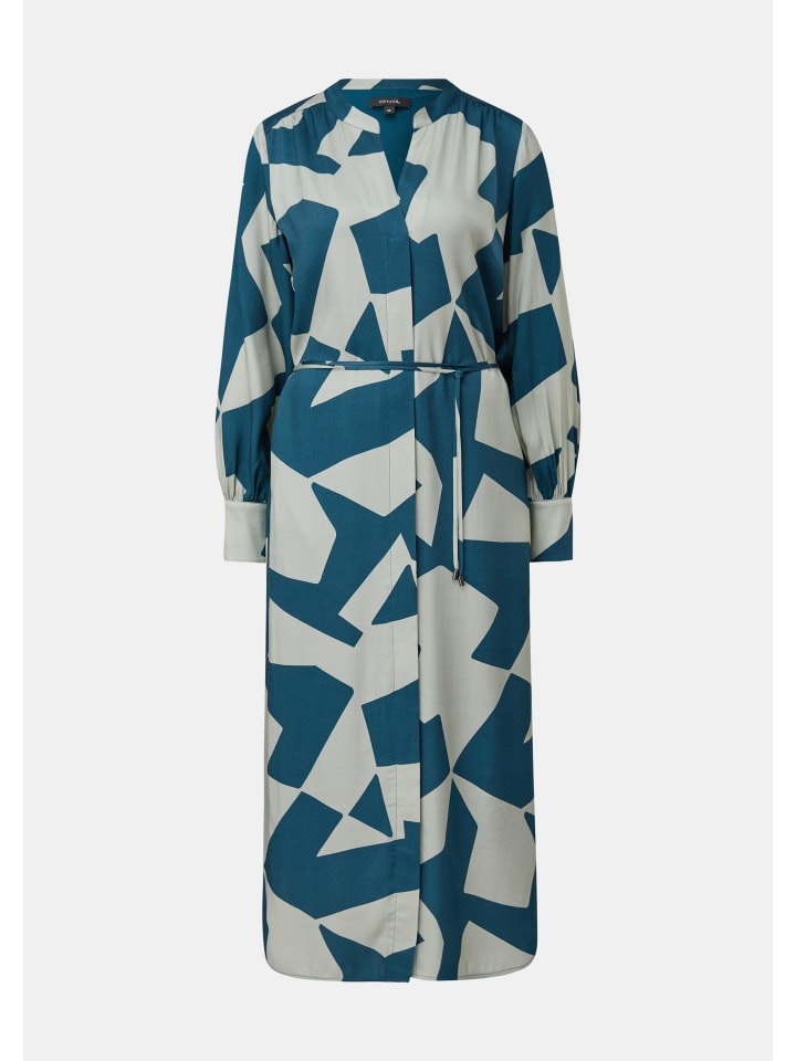 

Платье 69A7_темно-бирюзового цвета comma