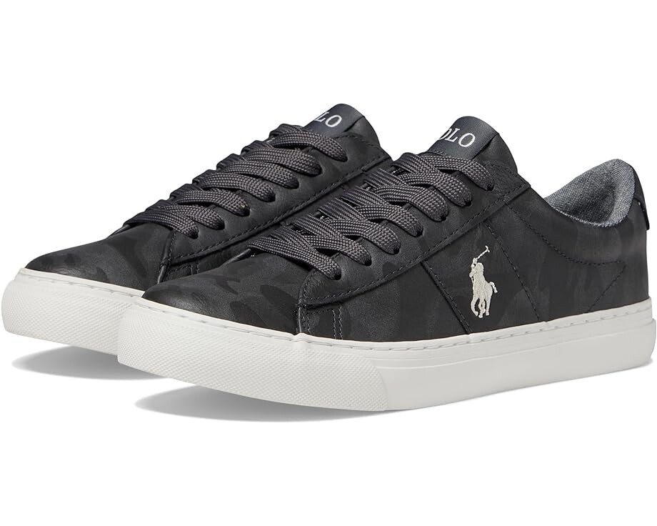 

Кроссовки Polo Ralph Lauren Sayer, цвет Grey Camo/Cream