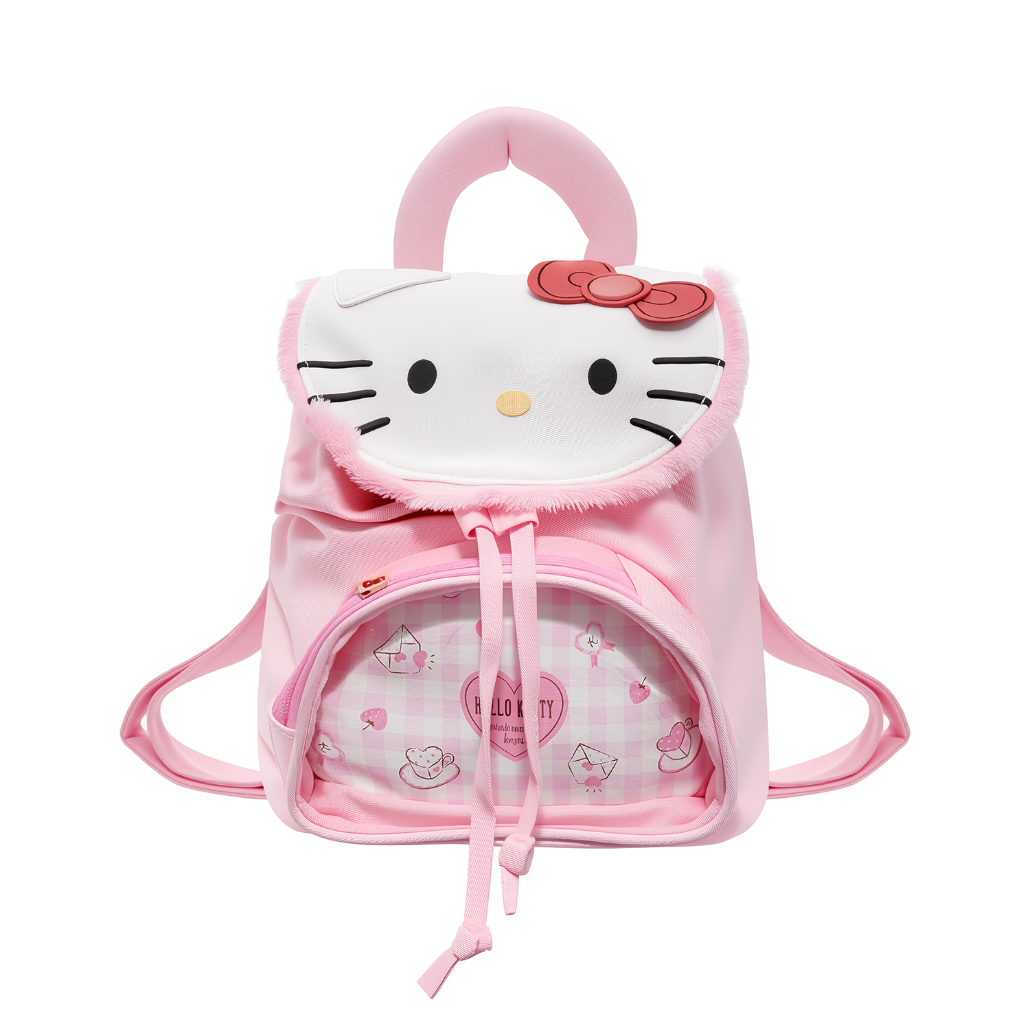 

Sanrio Рюкзак из хлопка розовый женский, Pink Hello Kitty Backpack