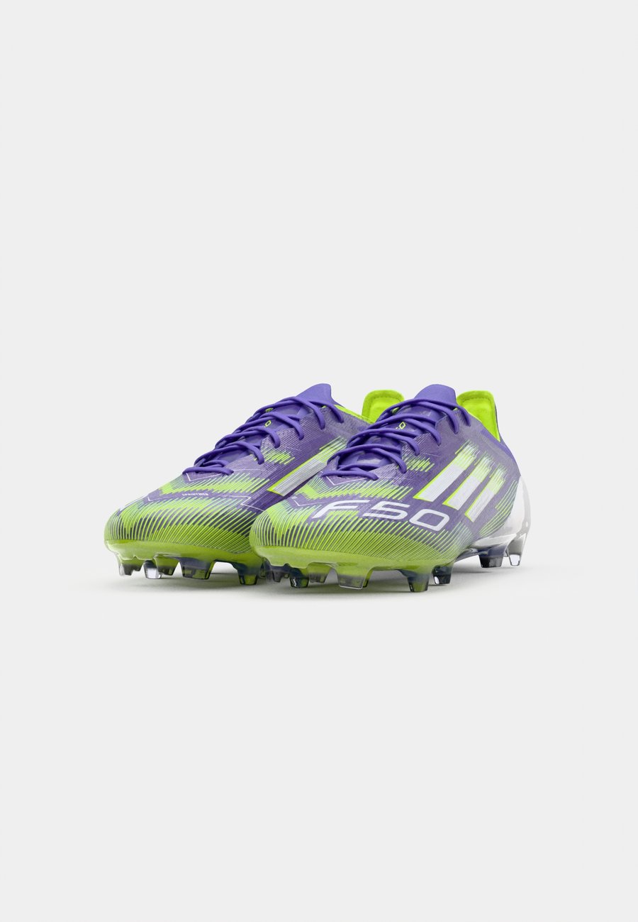 Кроссовки Adidas Performance F50 ELITE FIRM GROUND FOOTBALL BOOTS, Purple Rush/Footwear White/Lucid Lemon/Purple — фото 4