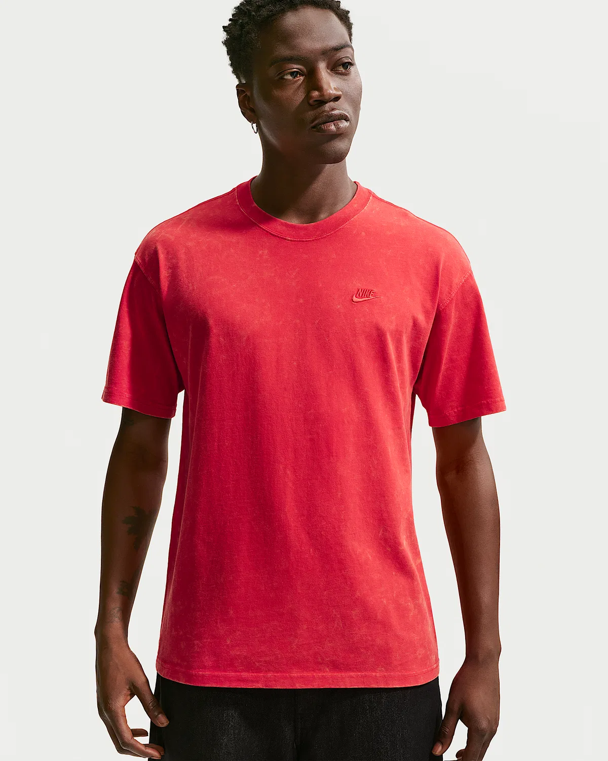 Мужская футболка Nike Sportswear Vintage-Washed, University Red/University Red