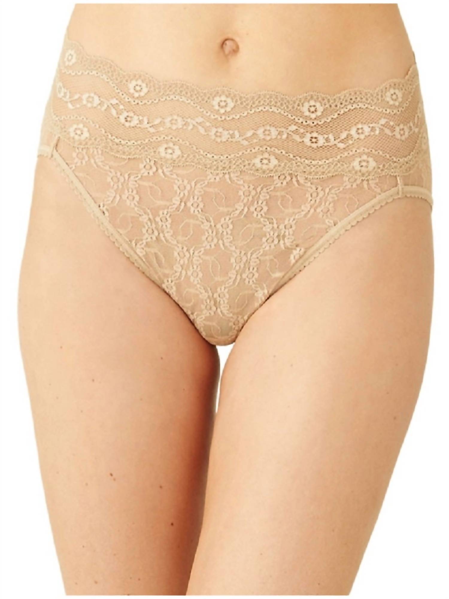 

Трусики Lace Kiss Hi-Leg в натуральном цвете Wacoal, цвет natural