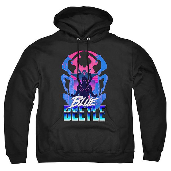 

Толстовка с капюшоном Blue beetle silhouette Licensed Character
