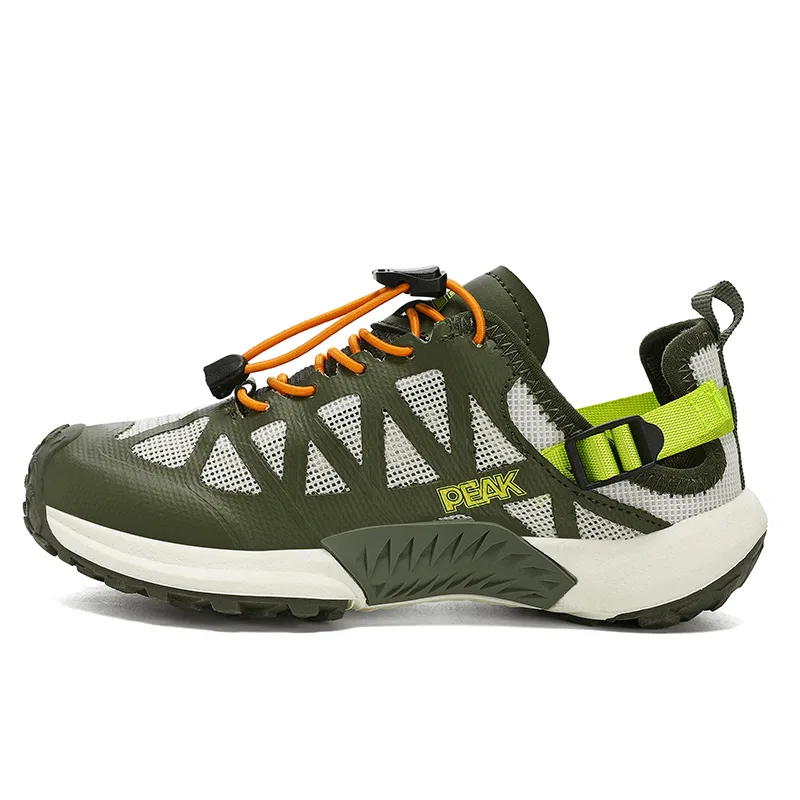 Кроссовки детские повседневные PEAK Army Green