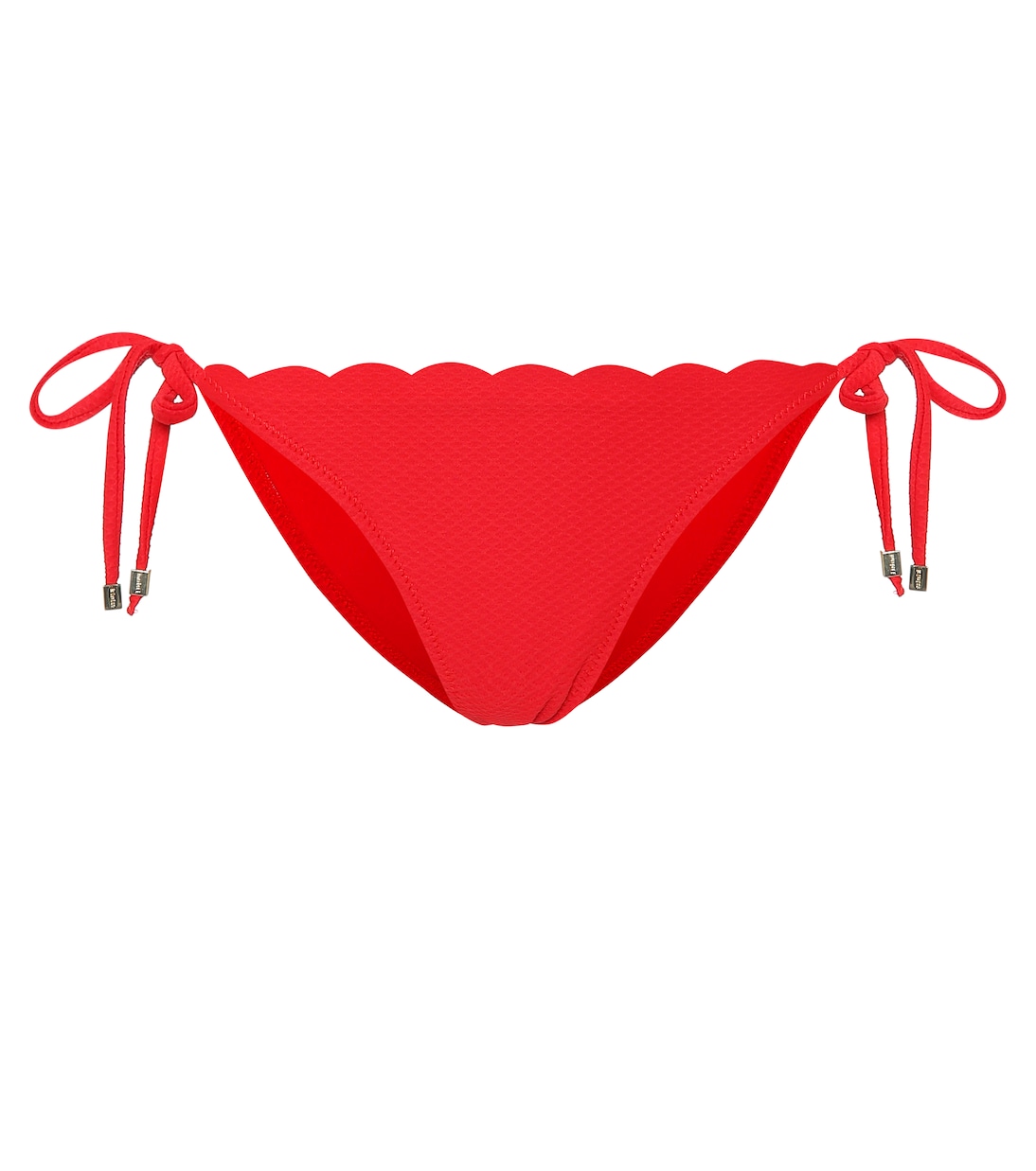

Плавки бикини с фестончатым краем Pampelonne Heidi Klein, красный