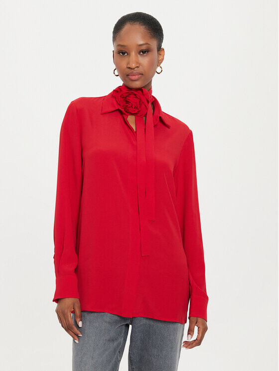 

Рубашка стандартного кроя Marella, красный