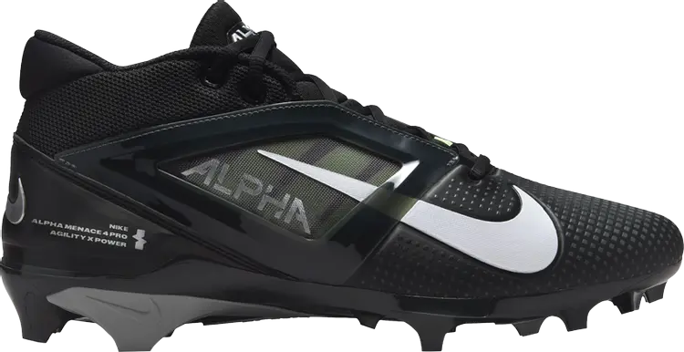 

Кроссовки Alpha Menace 4 Pro 'Black Light Smoke Grey', черный