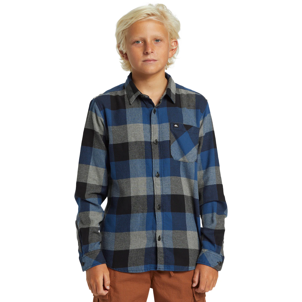 

Motherfly Classic Quiksilver Детская рубашка, синий