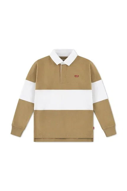 Лонгслив с принтом Timeless Rugby Polo Levi's, бежевый — фото 2