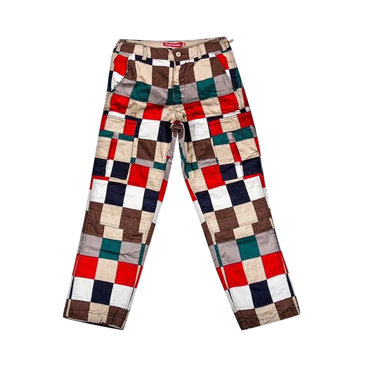 

Брюки-карго Supreme Patchwork Мульти
