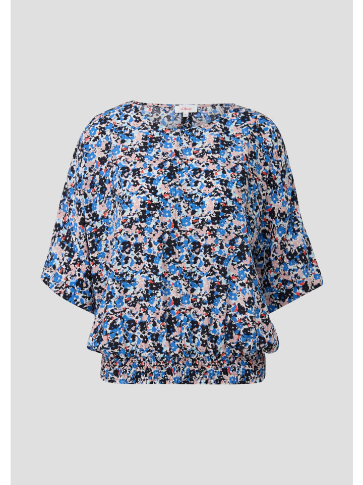 

Блузка 59A4_синяя s.Oliver