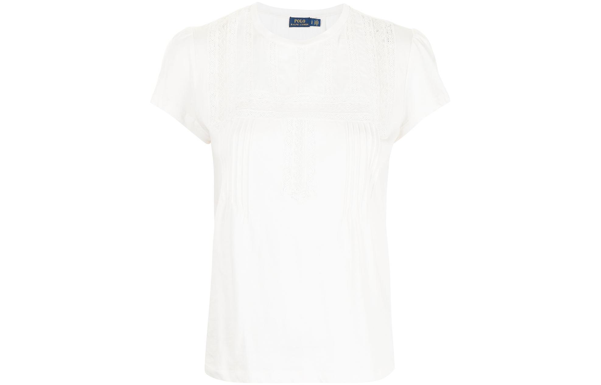 

Футболка SS23 женская белая Polo Ralph Lauren