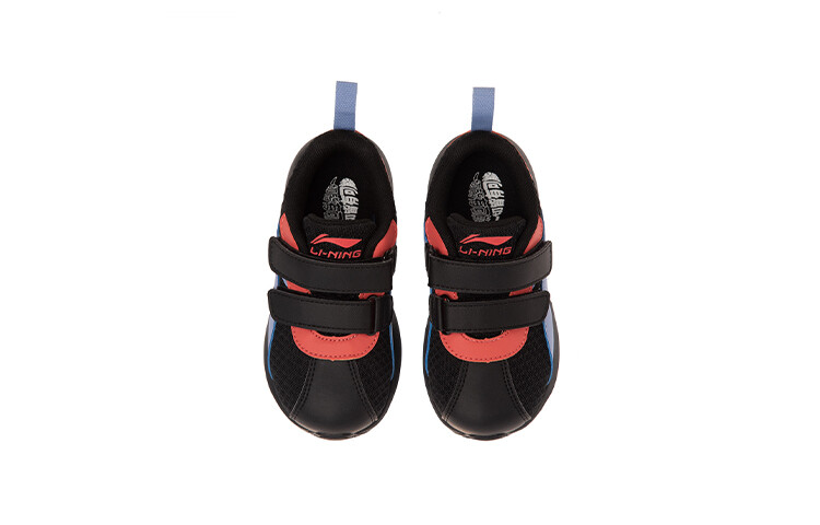 Кроссовки LINING YOUNG Sports Life Collection Kids Lifestyle Shoes PS Low-top Black/blue/orange — фото 4
