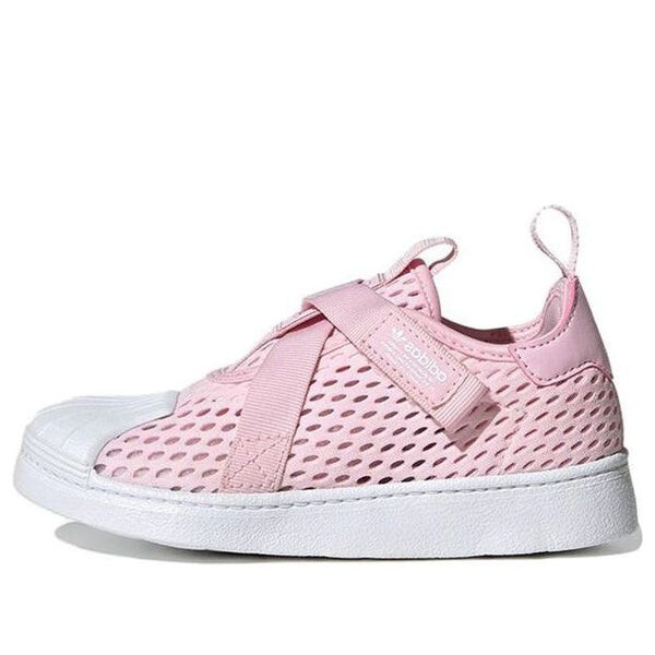 Кроссовки оригиналы суперзвезда 360 Adidas, розовый