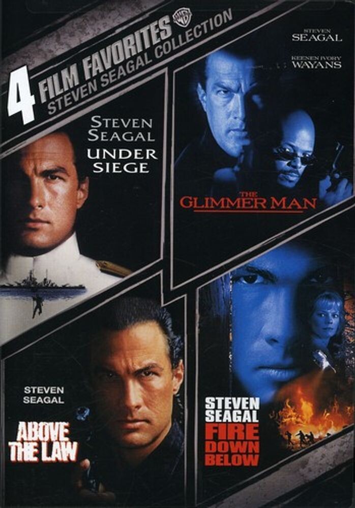 

Диск DVD 4 Film Favorites: Steven Seagal Collection [Under Siege / Glimmer Man]