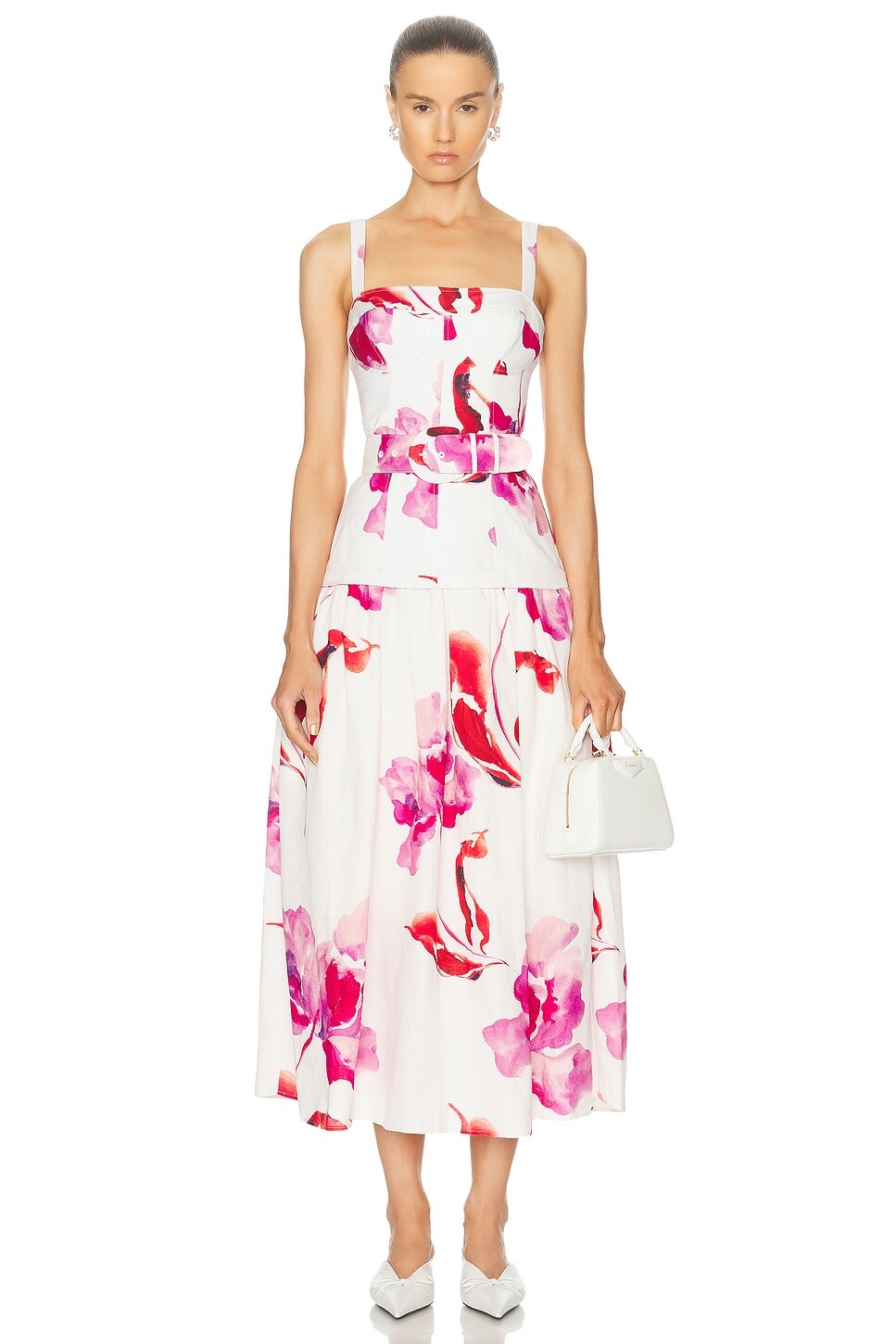 

Платье-бюстье Lidia с заниженной талией Nicholas, цвет Zoe Floral Print