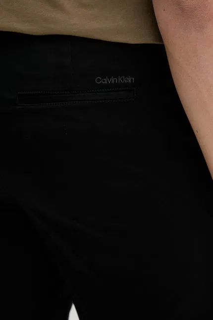 Шорты мужские из эластичного хлопка Calvin Klein, черный — фото 4