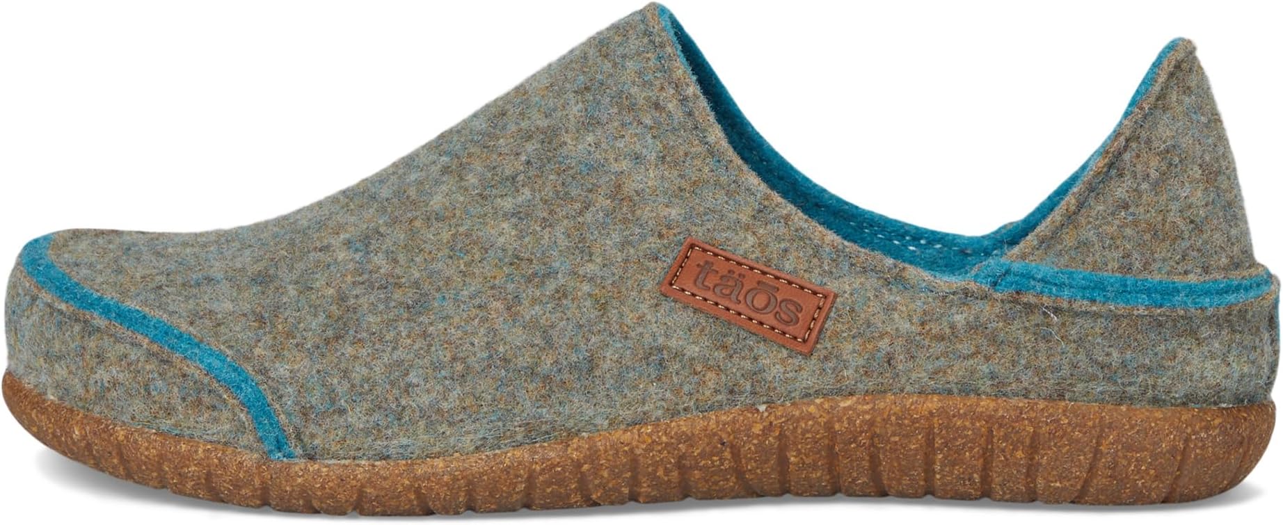 Тапочки Taos Footwear Unisex Convertawool, Light Blue/Turquoise — фото 4