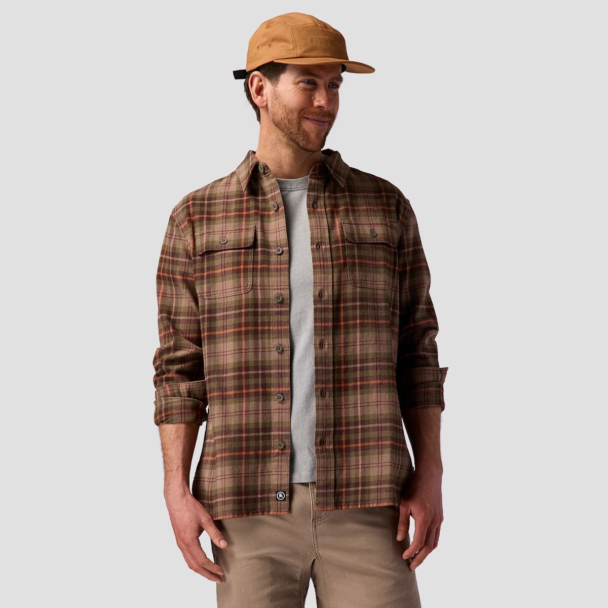 

Фланелевая хлопковая рубашка на пуговицах Backcountry, цвет fallen rock bonanza plaid