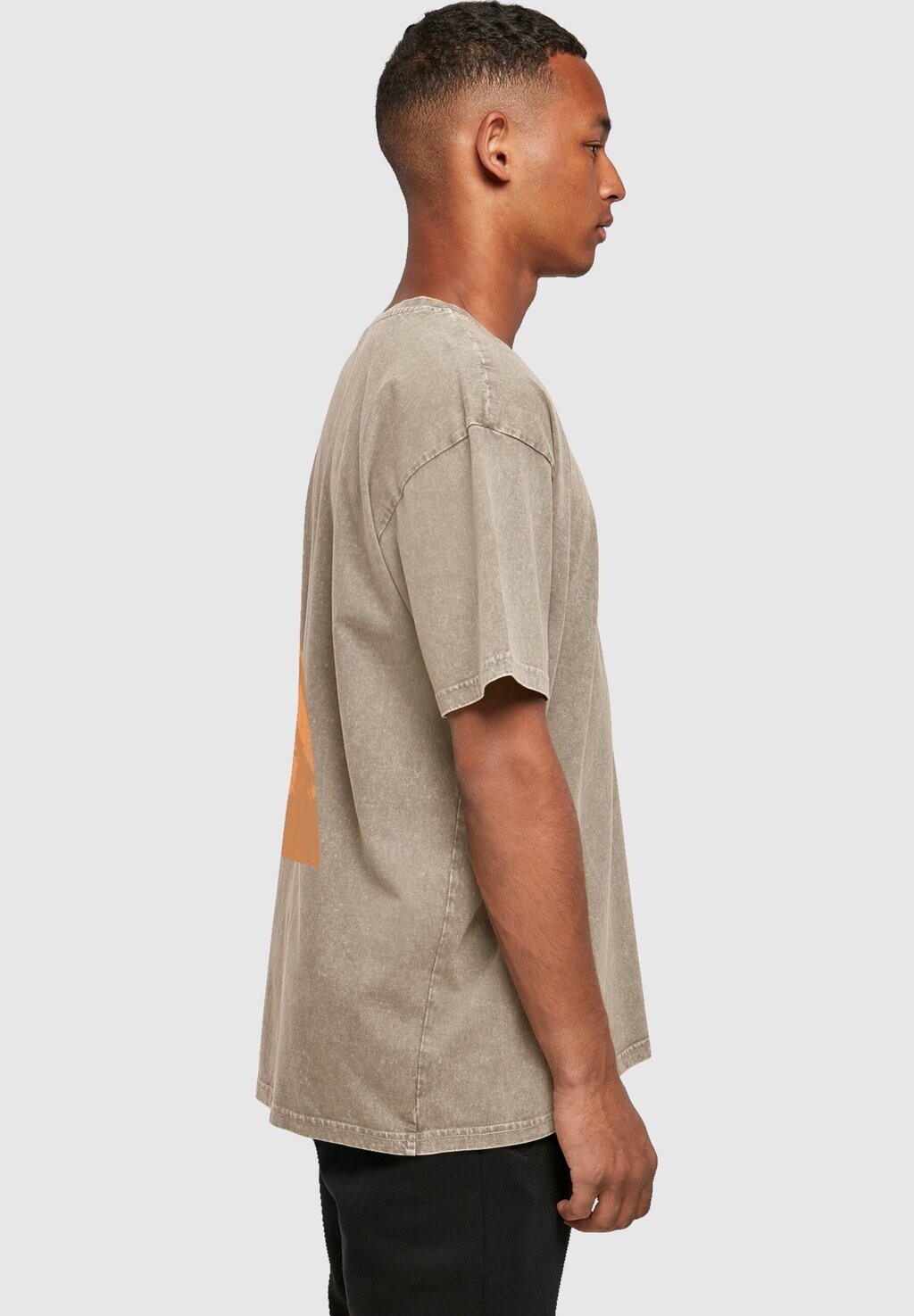 

Футболка с принтом GRAND CALIFORNIA ACID WASHED HEAVY OVERSIZED TEE Merchcode, хаки