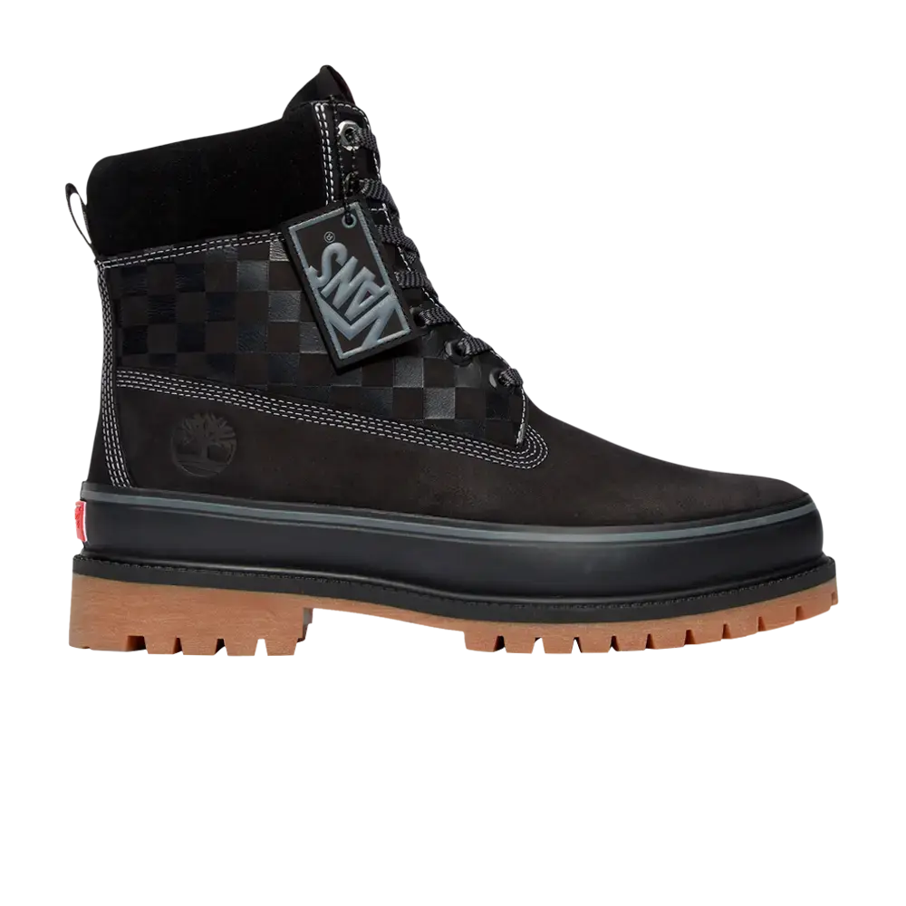 Ботинки Vans x Timberland 6 Inch Heritage, черный