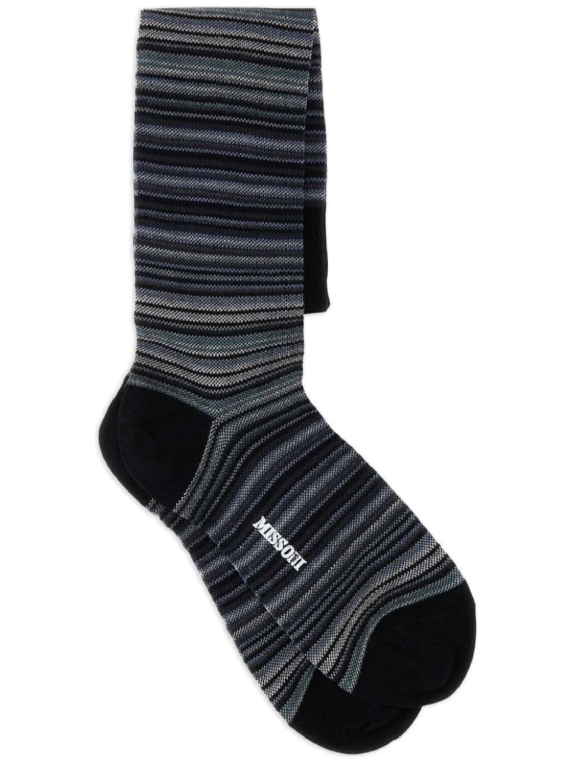 

Missoni носки в полоску, черный