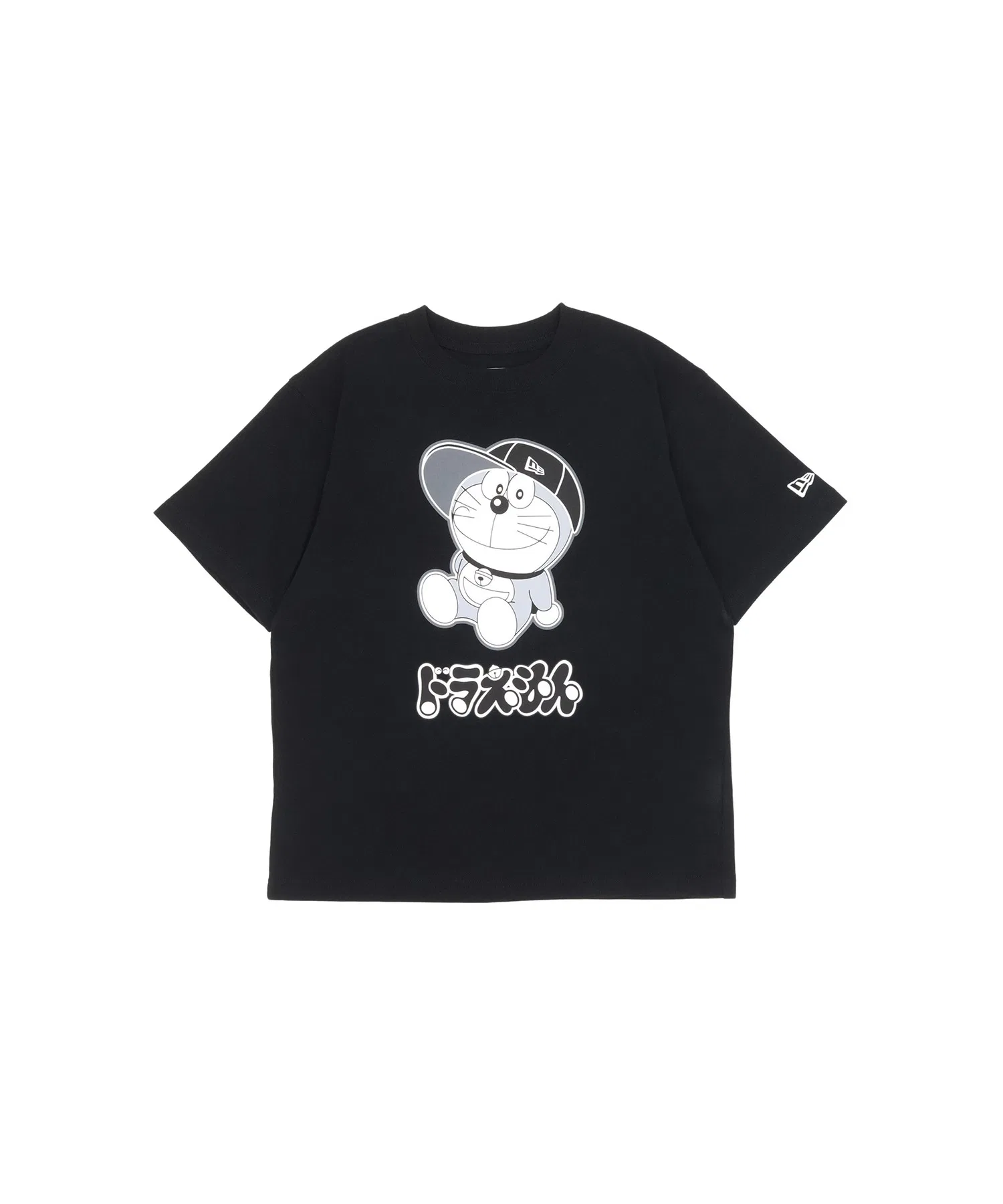 Детская футболка NEW ERA x Doraemon чёрная