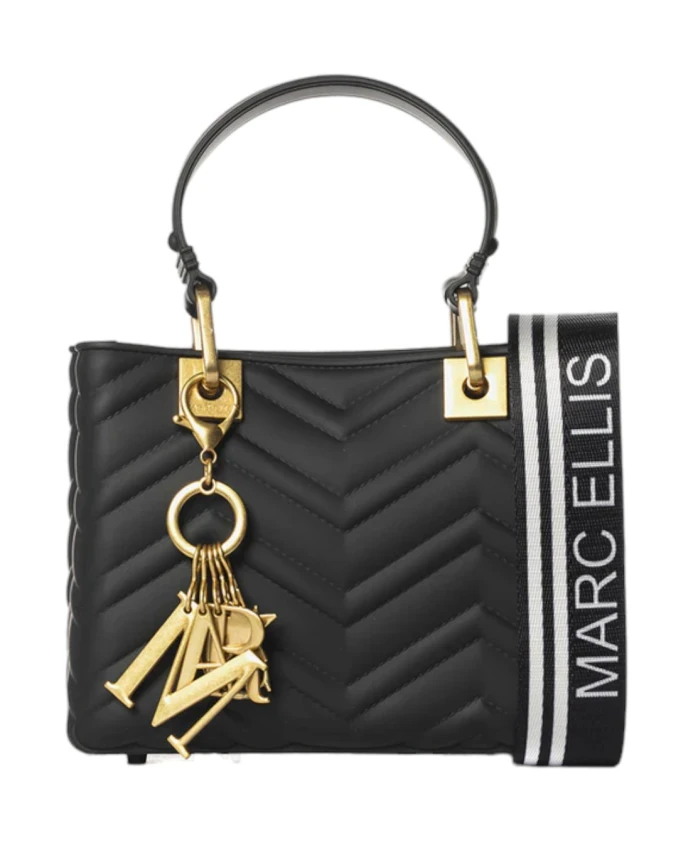 

Резиновая сумочка со съемным ремешком Marc Ellis, черный