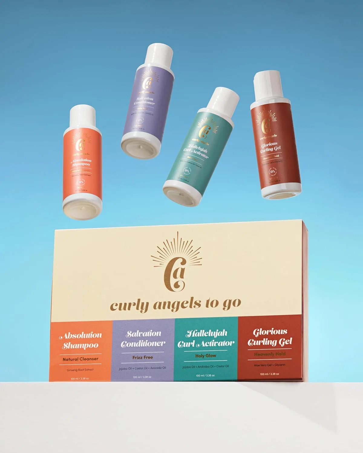 Набор для ухода за кудрявыми волосами Curly Angels To Go Curly Angels — фото 2