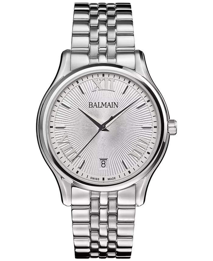 

Мужские наручные часы Swiss Beleganza со стальным браслетом, 40 мм Balmain