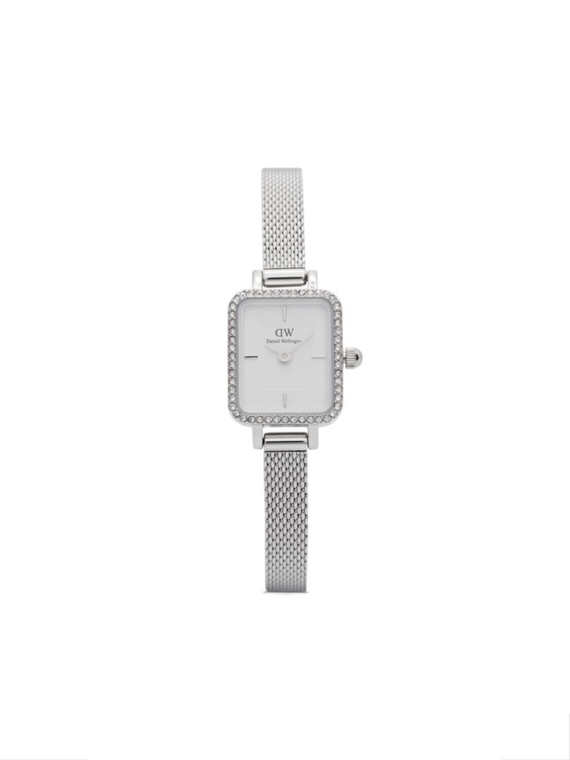 

Наручные часы Quadro Mini Lumine 18 мм Daniel Wellington, серебряный