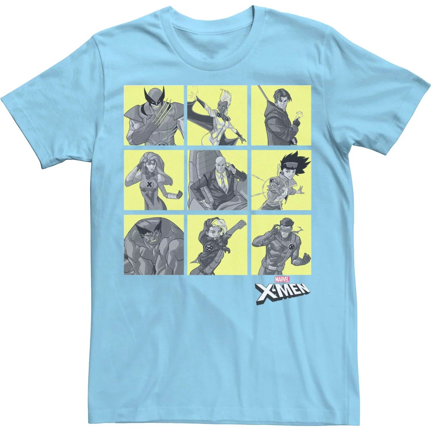 

Мужская футболка Marvel Tiled X-Men Boxed Up Licensed Character