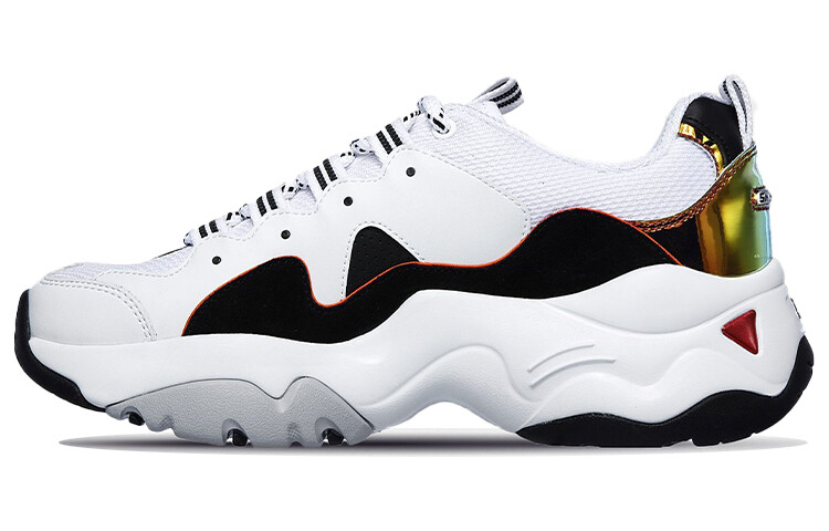 

Кроссовки женские D"LITES 3.0 Chunky с низким верхом, белые/черные Skechers, Черный, Кроссовки женские D"LITES 3.0 Chunky с низким верхом, белые/черные Skechers