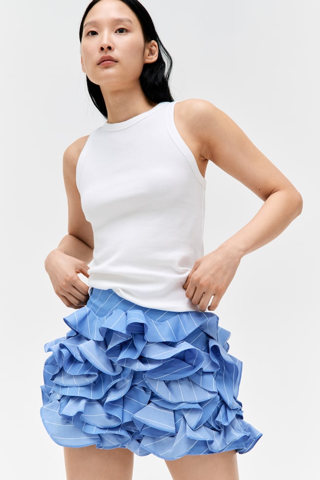 

Мини-Юбка с воланами H&M, мультиколор