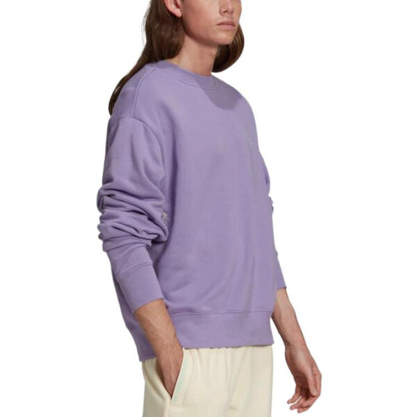 Толстовка adidas originals Sports Round Neck Pullover Casual Purple, мультиколор — фото 4