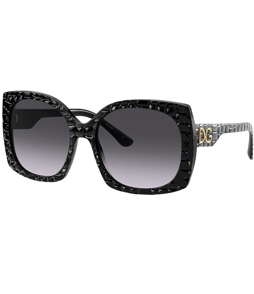 

Dolce & Gabbana Женские квадратные солнцезащитные очки Dg4385 58 мм, черный