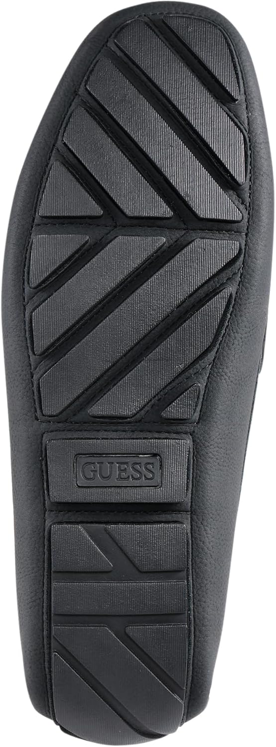 Мужские лоферы Guess Agaro Driving Style, Black 001 — фото 4