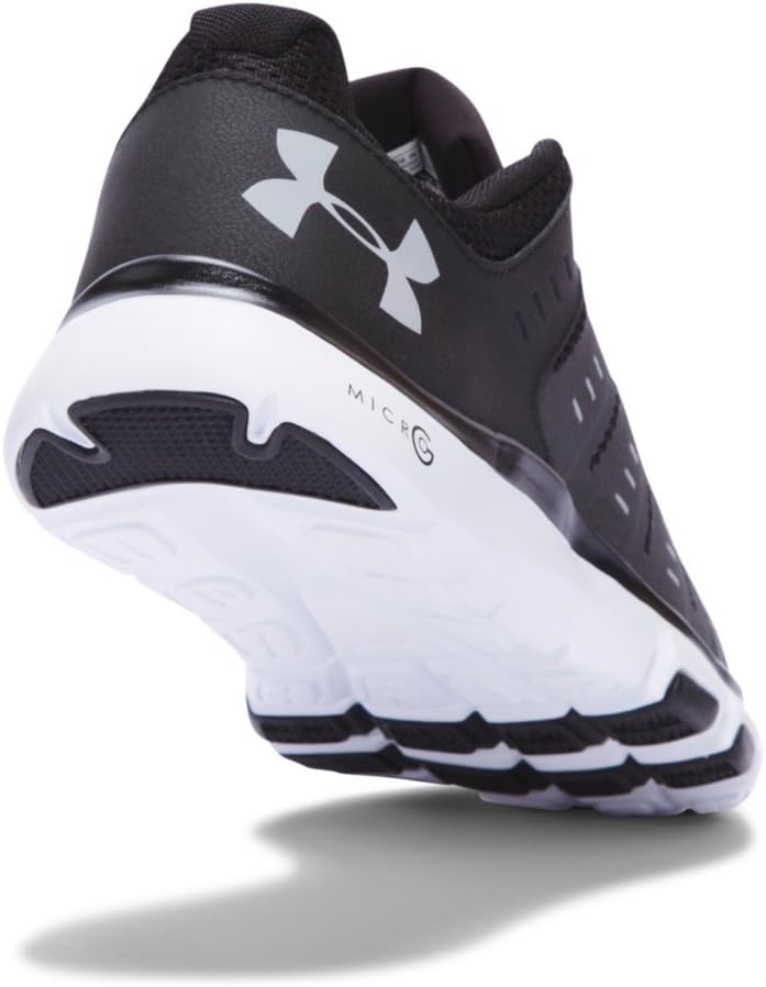 Under Armour мужские кроссовки Micro G Limitless 2, Black/White/Overcast Gray — фото 3