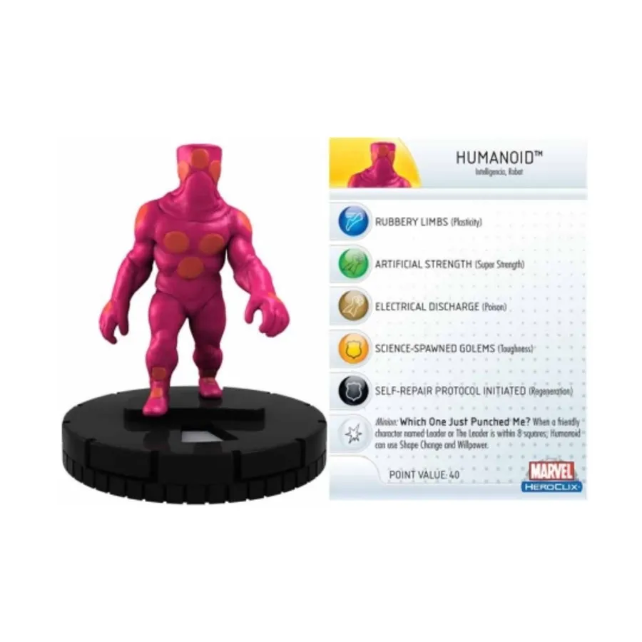 

Гуманоид (С), Marvel HeroClix - Incredible Hulk - Singles