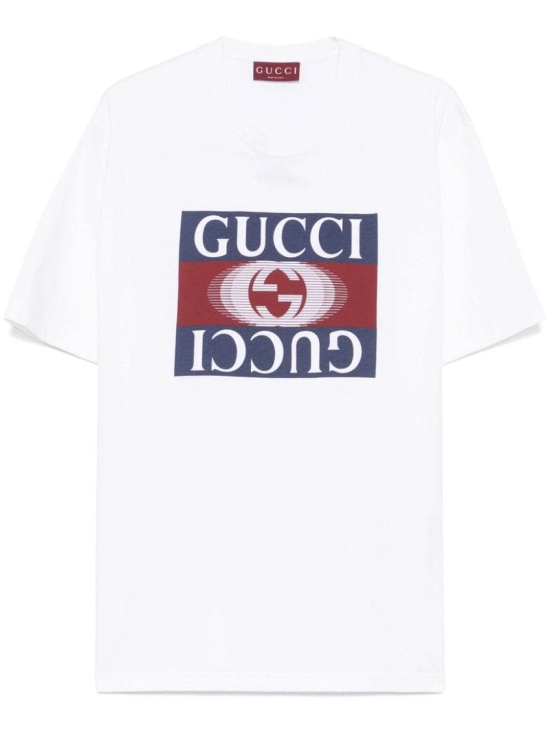 

Футболка Gucci Interlocking-G, белый