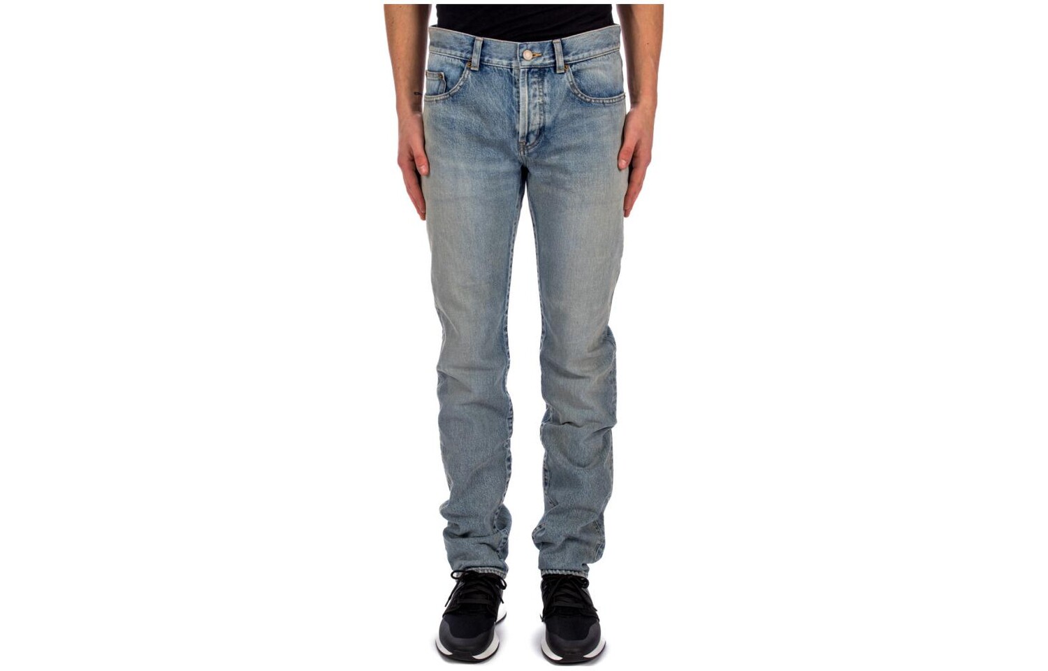 

Джинсы мужские Saint Laurent на пуговице, синий