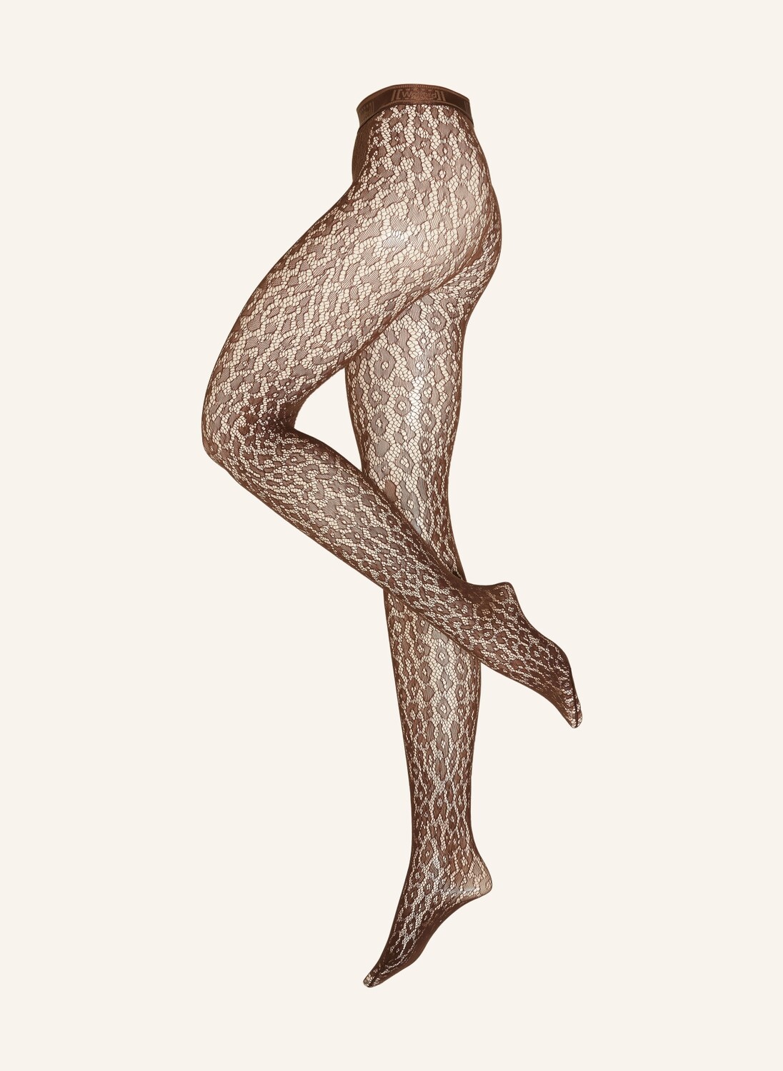 

Колготки leo lace Wolford, цвет 4850 umber