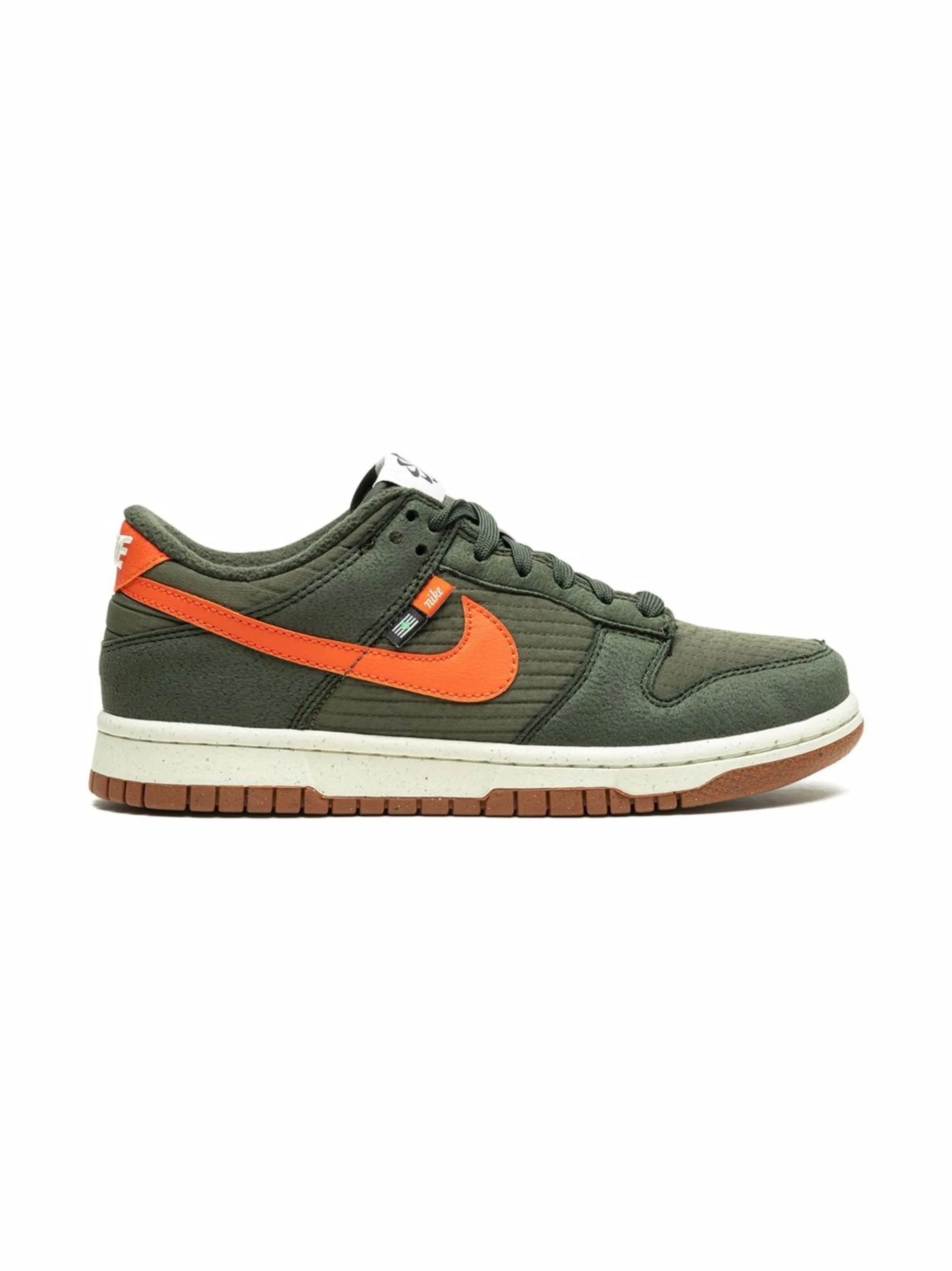 Кроссовки Dunk Low Next Nature Nike Kids, зеленый — фото 2