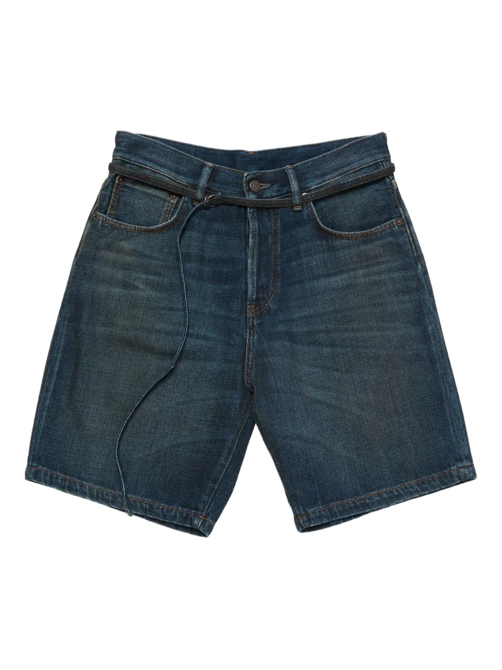 

Джинсовые шорты Acne Studios, синий