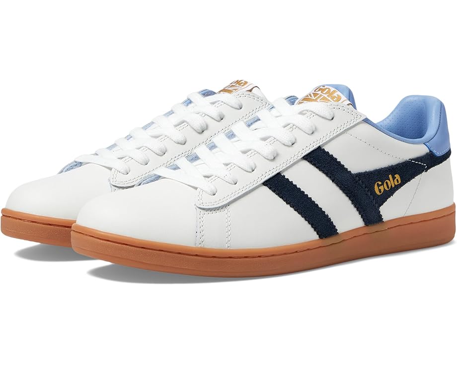 

Кроссовки Gola Equipe II Leather, цвет White/Navy/Vista Blue