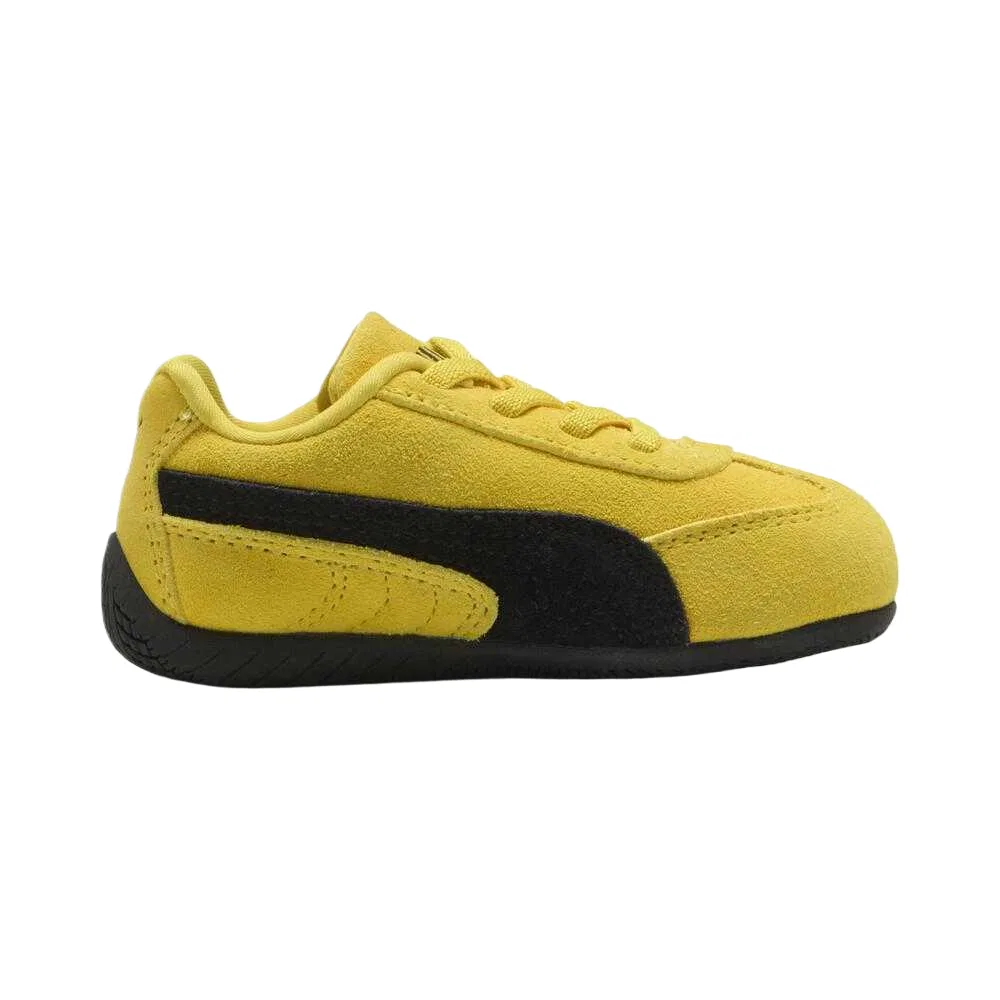 Кроссовки Speedcat Toddler Shoes Yellow Black для младенцев и малышей PUMA, Yellow-Black — фото 3